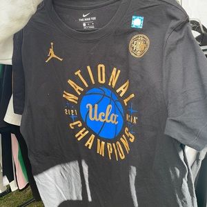 Limited UCLA 2021 championship tee shirt from the Jordan brand.